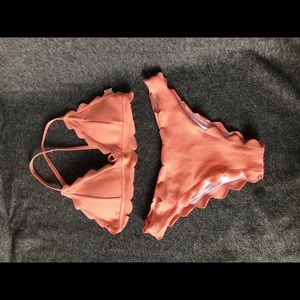 Peach bikini